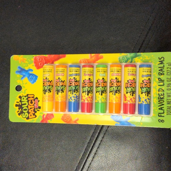 NWT 8 pack sour patch kids lip balm - Picture 1 of 5